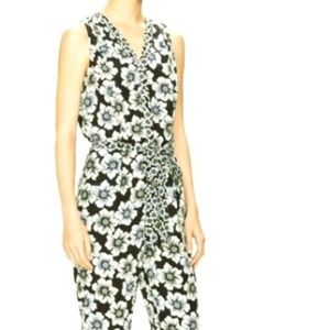 Kate Spade Silk Printed Jumpsuit (sm 6/8)
